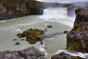 Wasserfall in Island