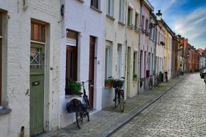Gasse in Brügge