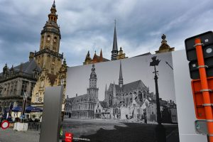 Vergleichsbild vom Ersten Weltkrieg