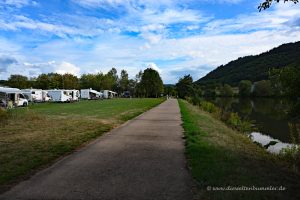 Auf dem Weg zum Stellplatz