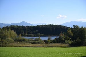 Alpen von Penzberg aus gesehen