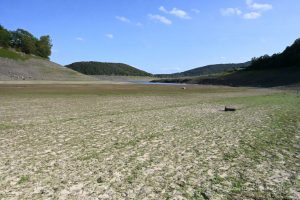 Eigentlich wäre hier der See