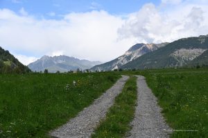 Landschaft am Reschenpass