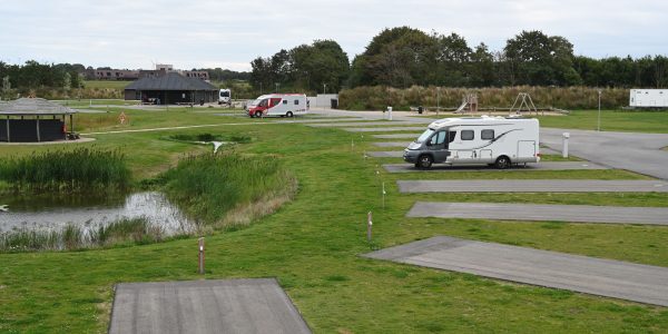 Wohnmobilstellplatz vor der Insel Rømø