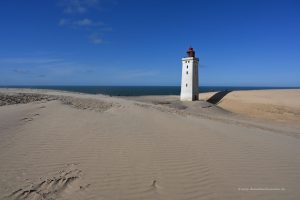 Starker Wind am Leuchtturm