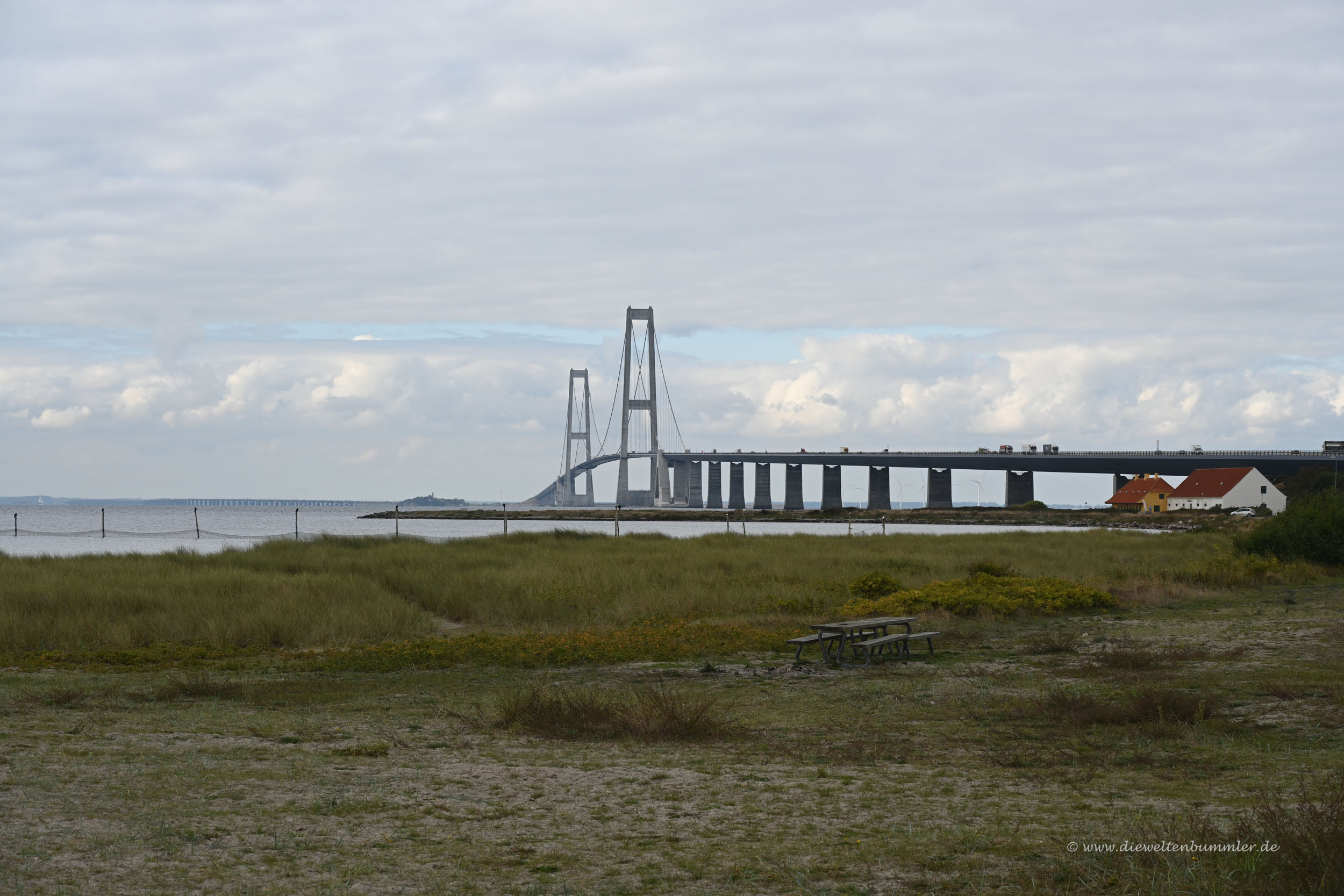Storebæltbrücke zwischen Fünen und Seeland