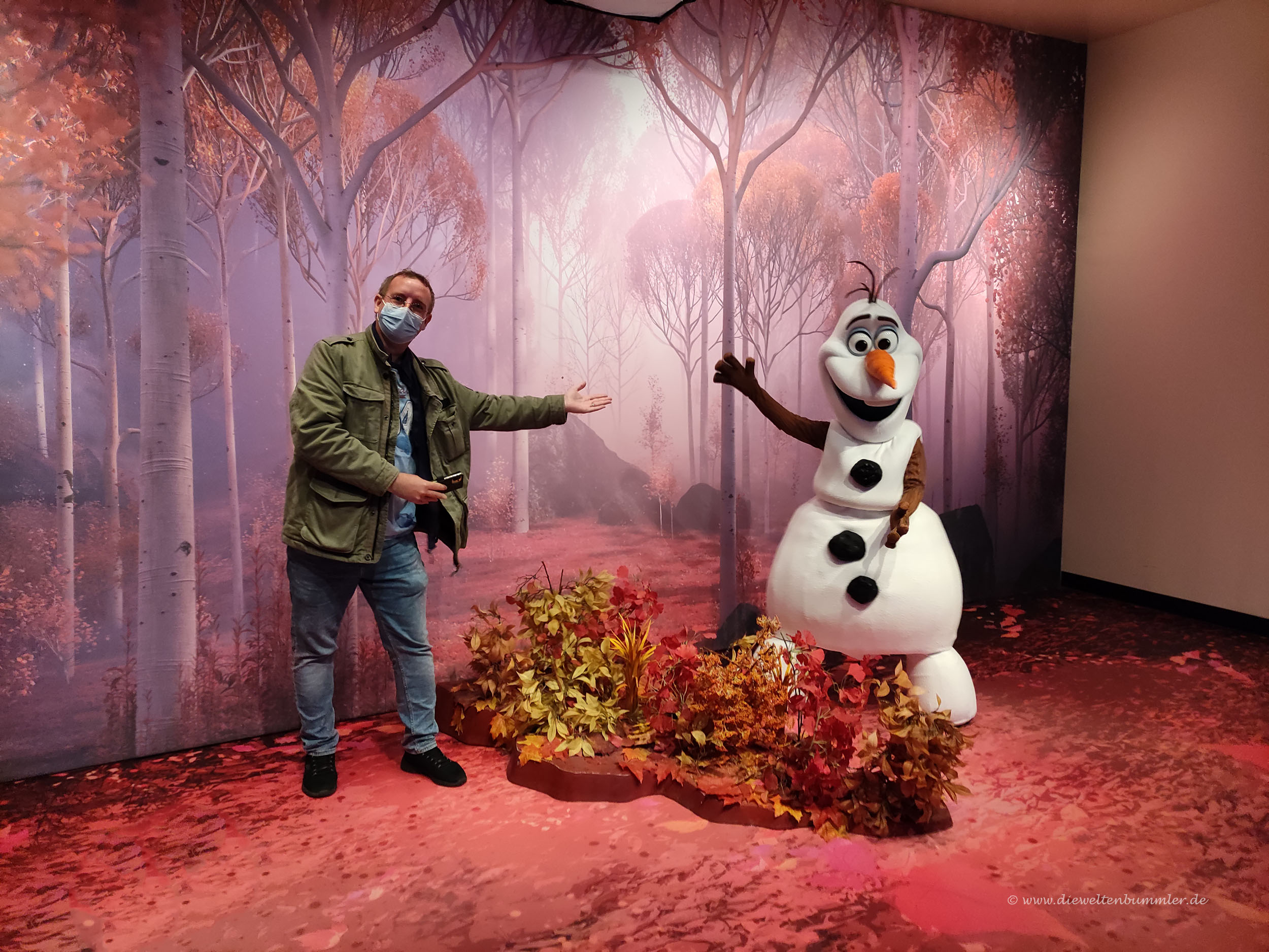 Olaf aus Frozen und ich