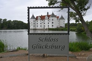 Schloss Glücksburg im Rahmen