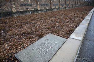 Hier stand die Gaskammer