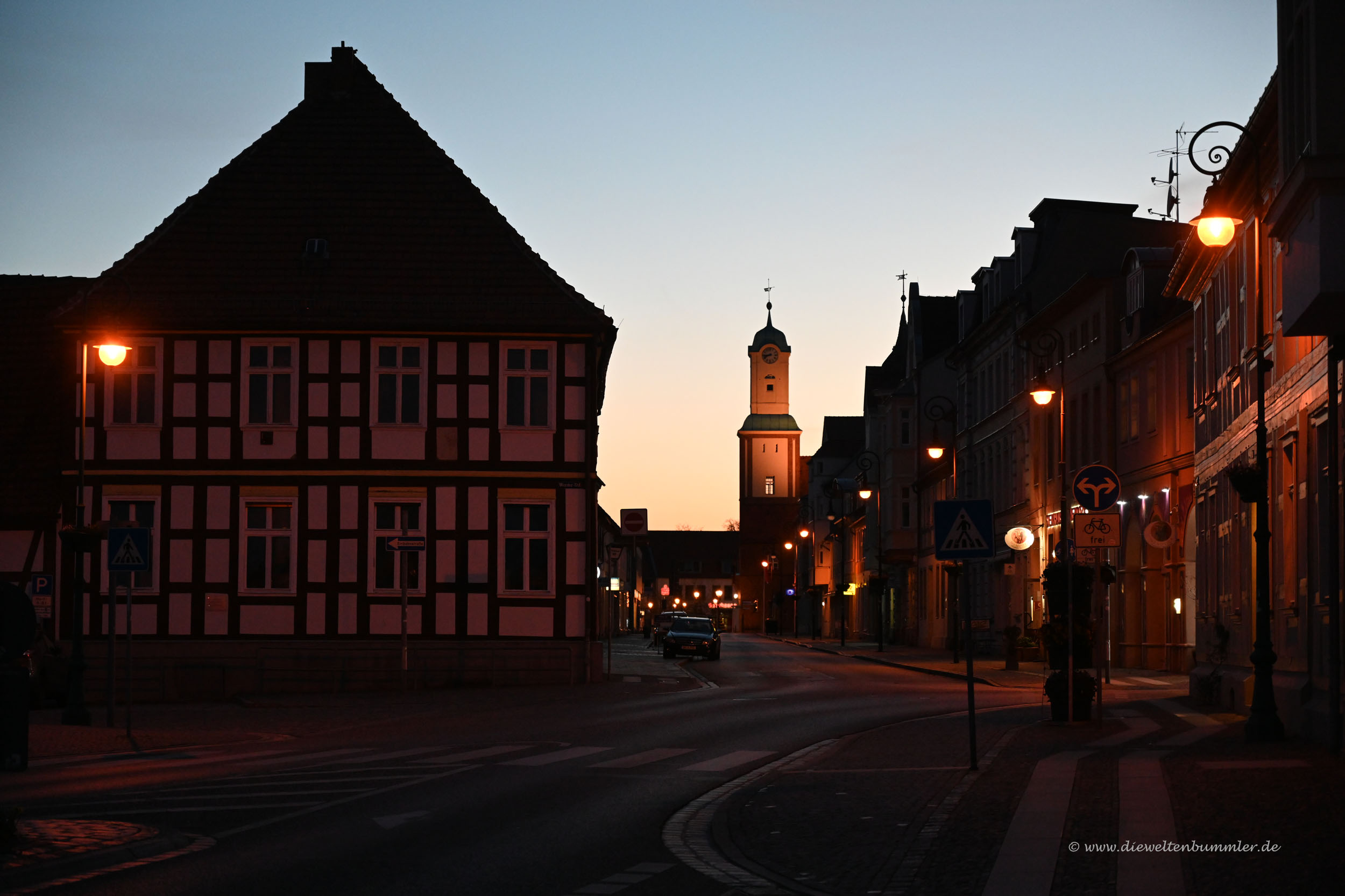 Wittstock am Abend