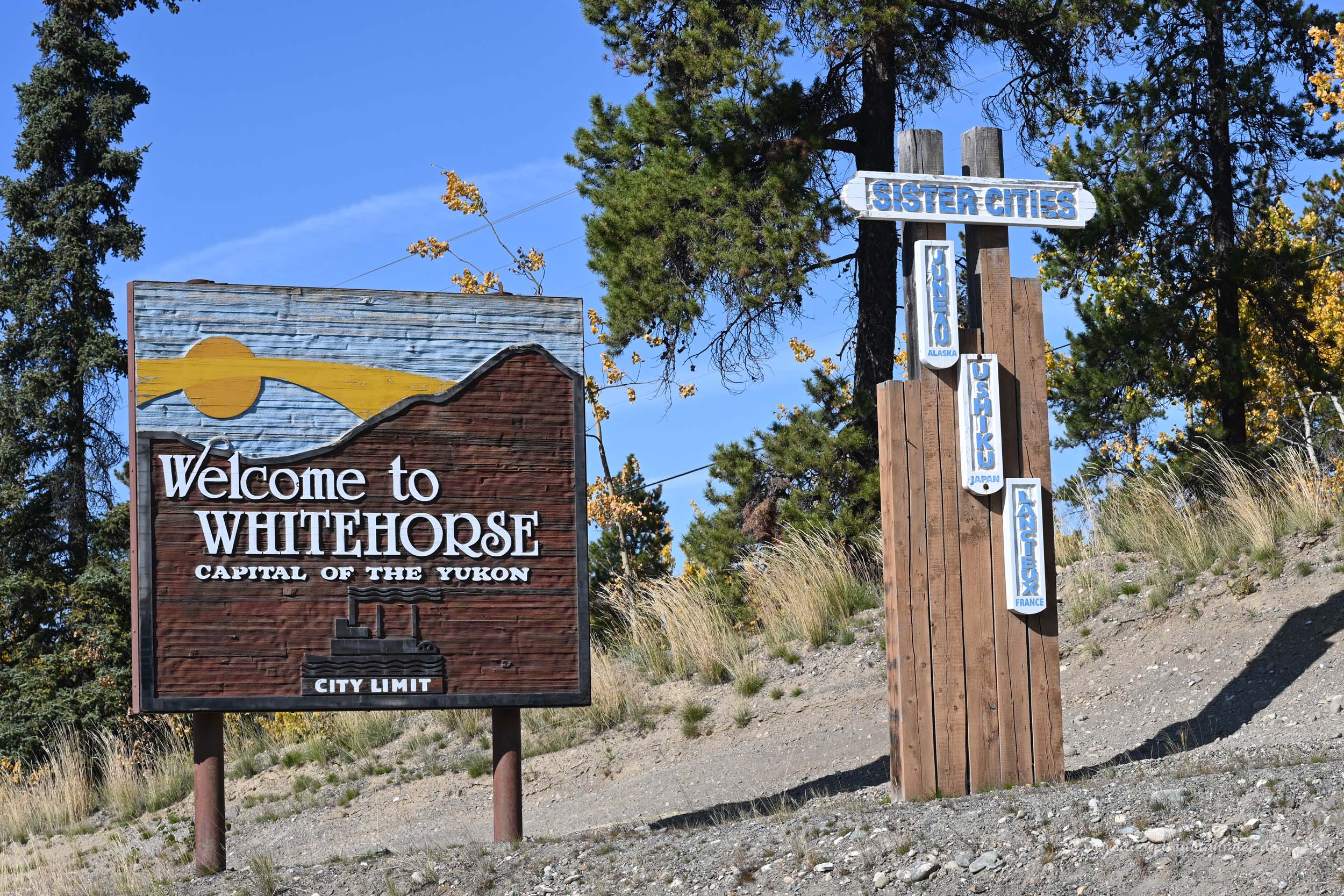 Whitehorse und die Partnerstädte Die Weltenbummler