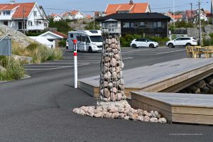 Leuchtturm aus Steinen