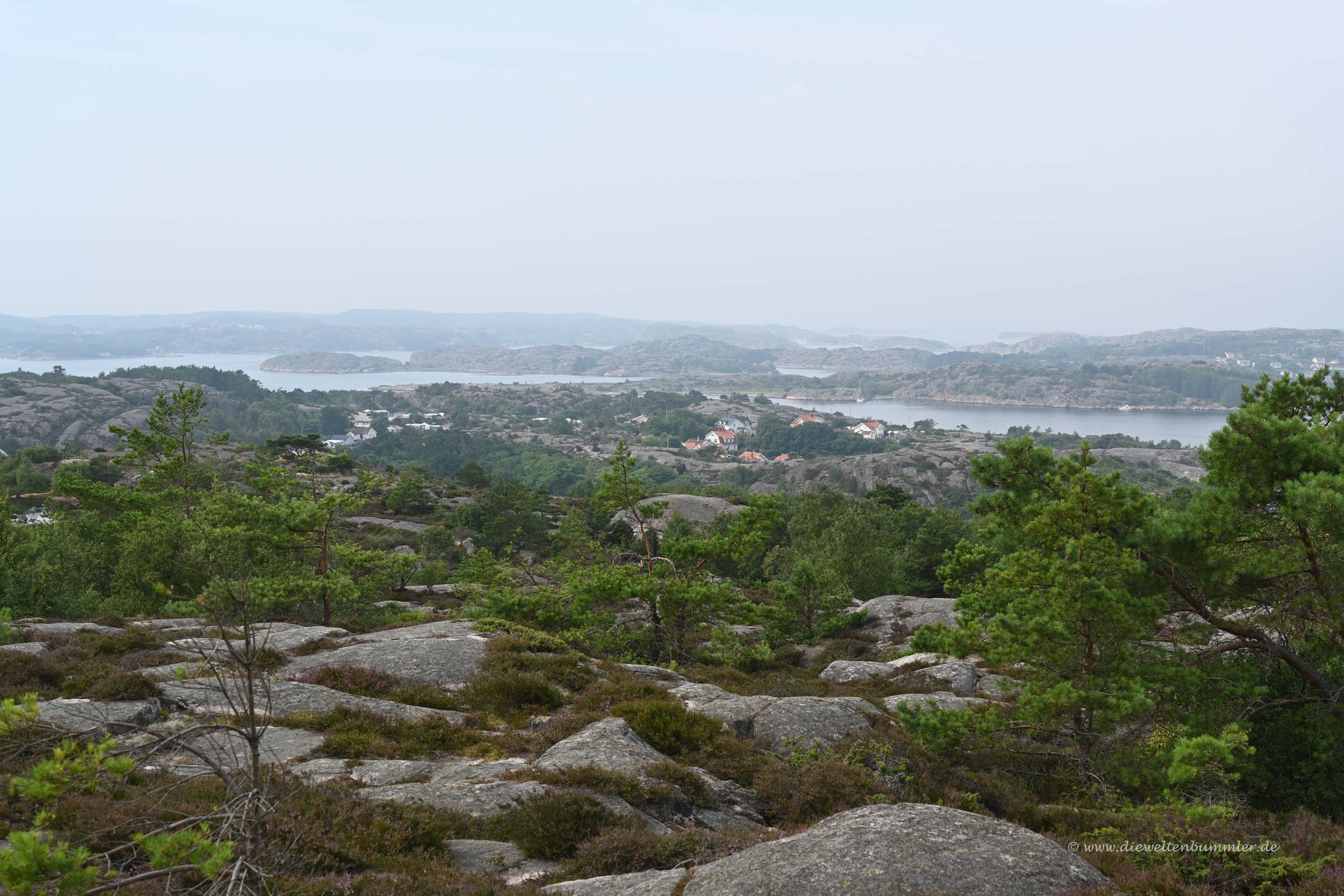 Ausblick vom Vetteberget in Fjällbacka