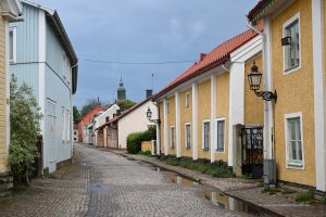 Abendlicher Spaziergang in Vadstena