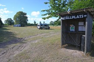 Stellplatz im Inselinneren