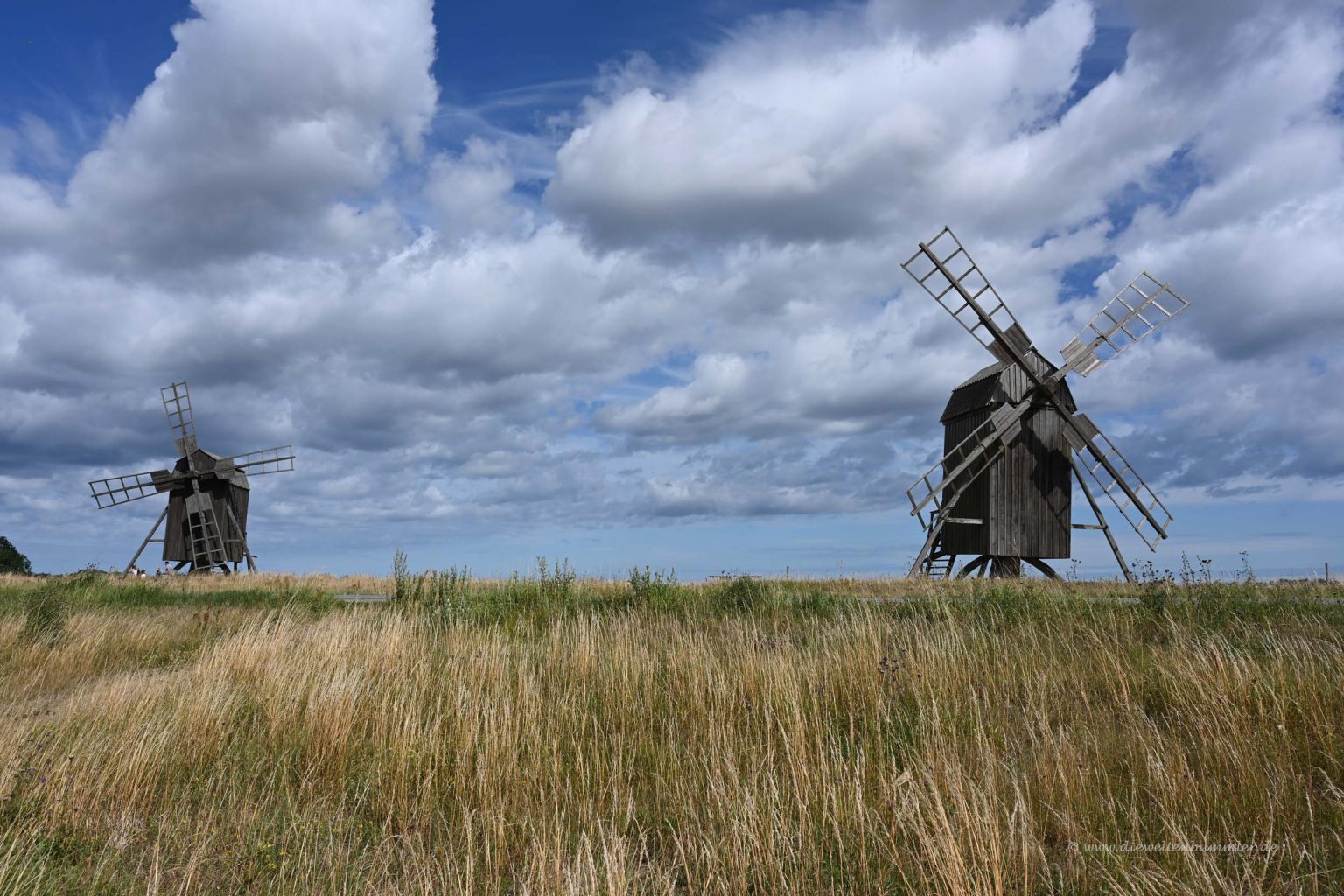 Öland ist bekannt für die vielen Windmühlen