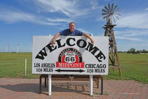 Michael Moll auf der Route 66