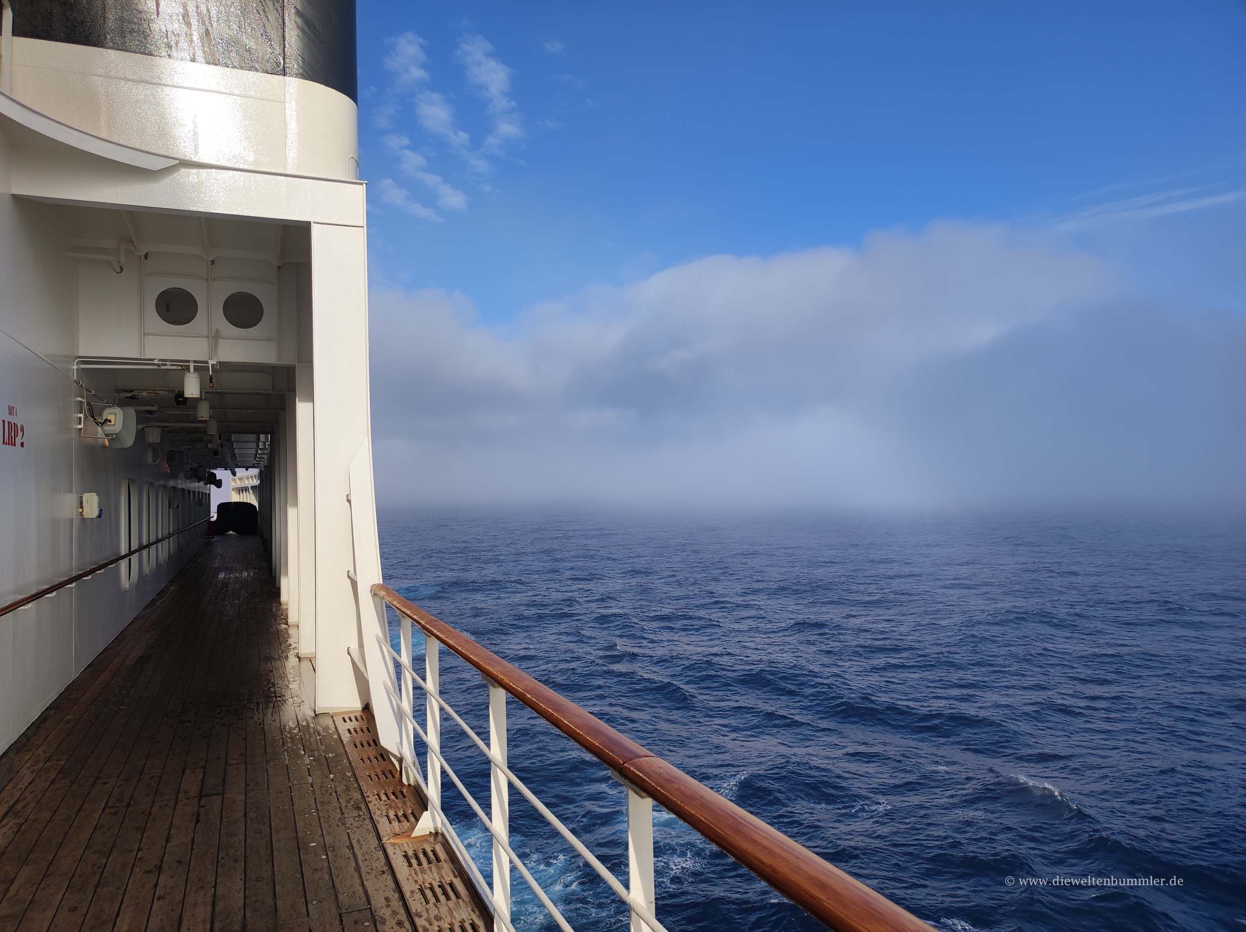 Nebel auf dem Atlantik