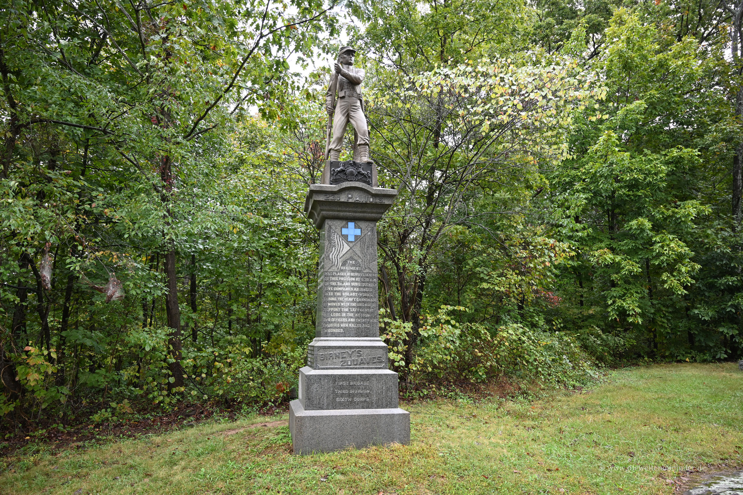 Denkmal in Gettysburg