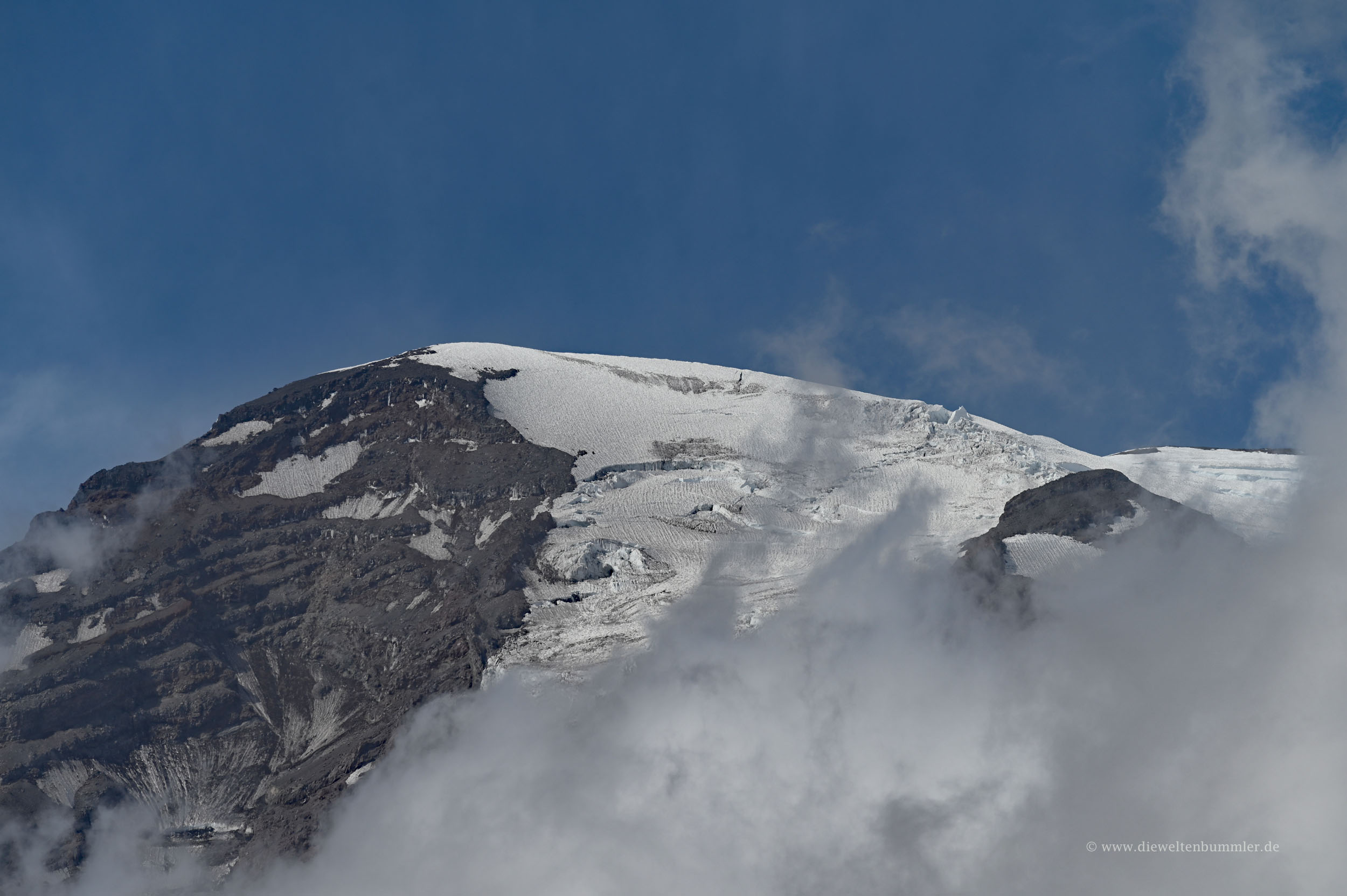 Gipfel vom Mount Rainier