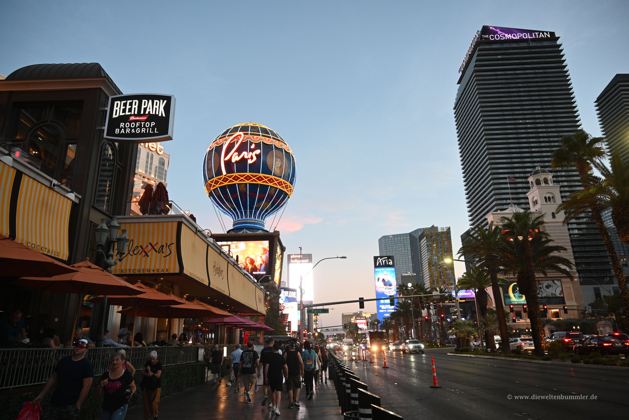 The Strip in Vegas