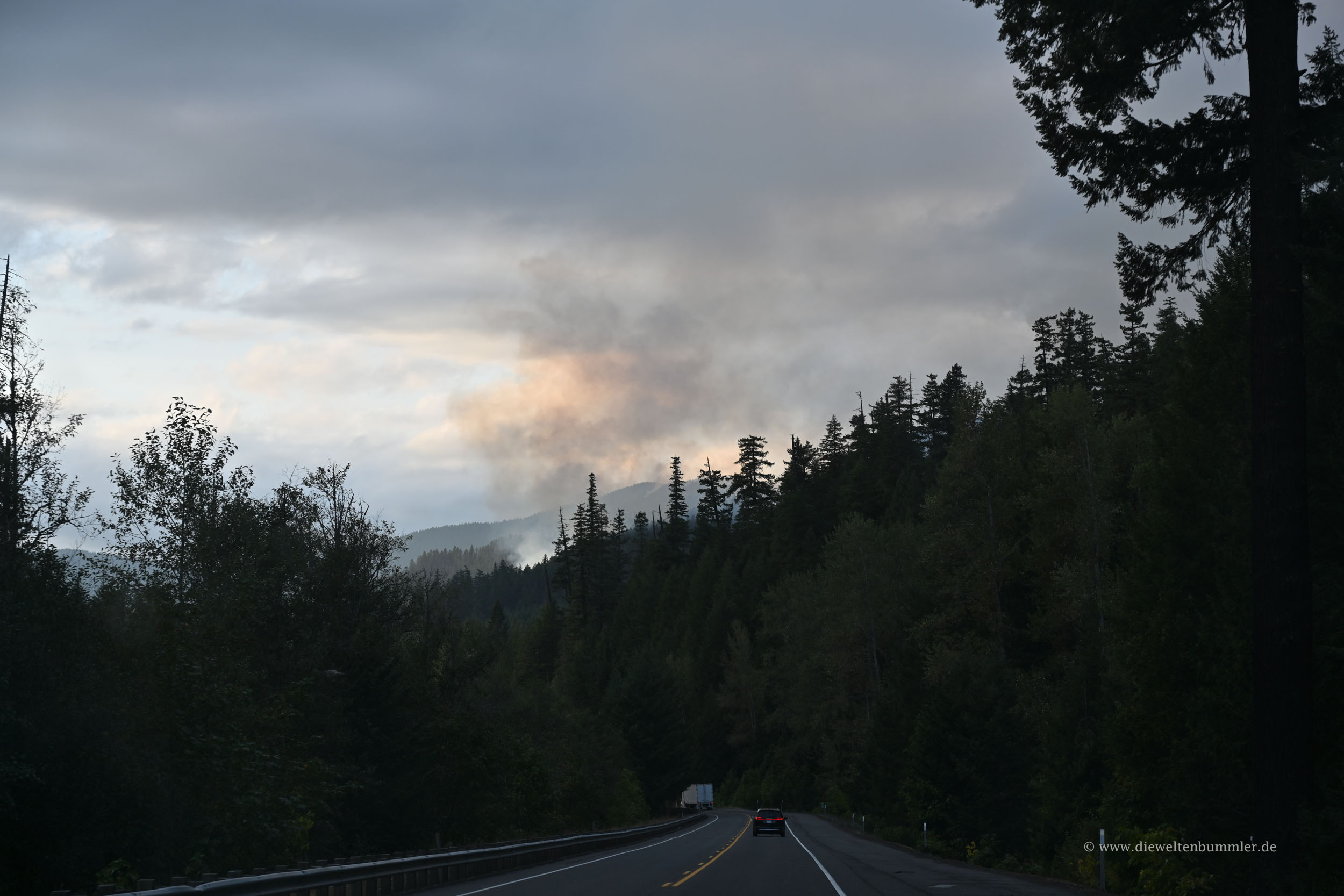 Waldbrand in Oregon