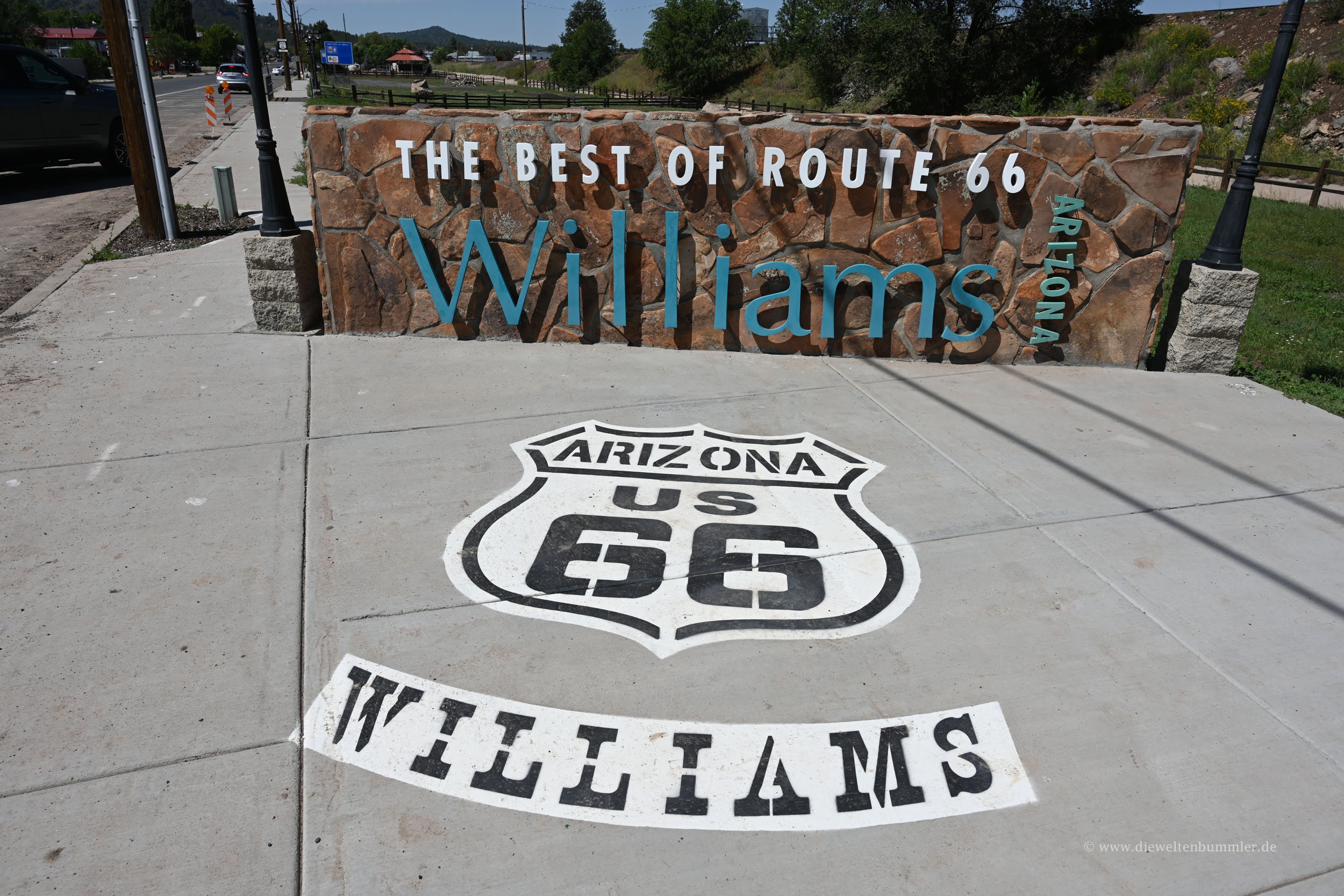 Williams an der Route 66
