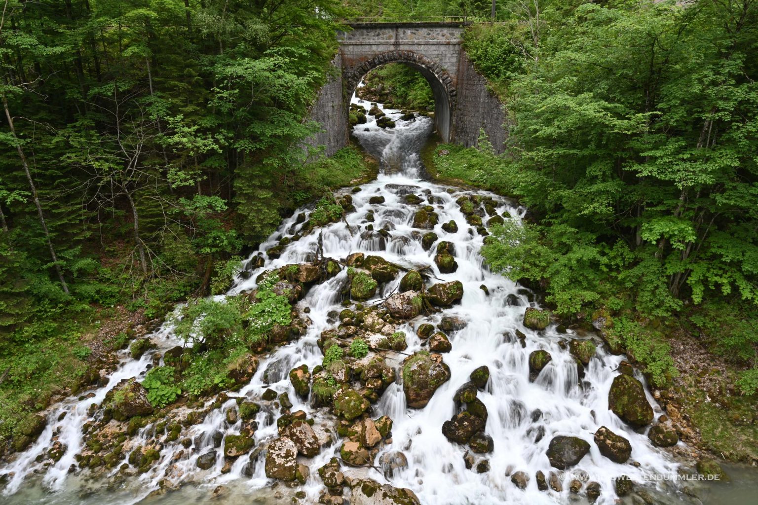 Wasserfall im Nationalpark Gesäuse