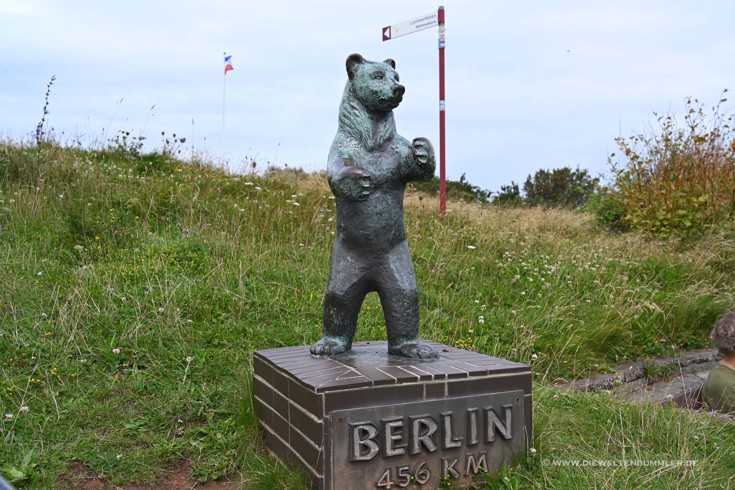 Berliner Bär auf Helgoland