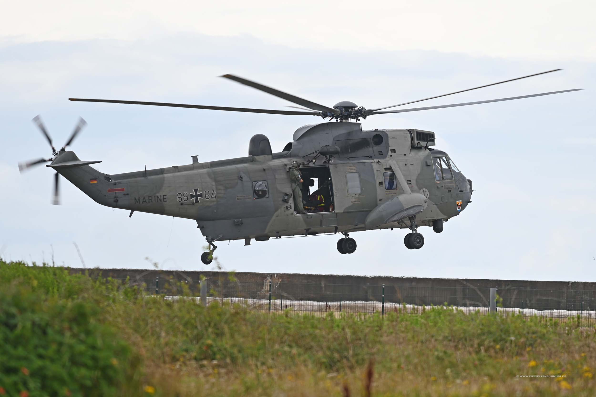 Startender Hubschrauber der Bundeswehr