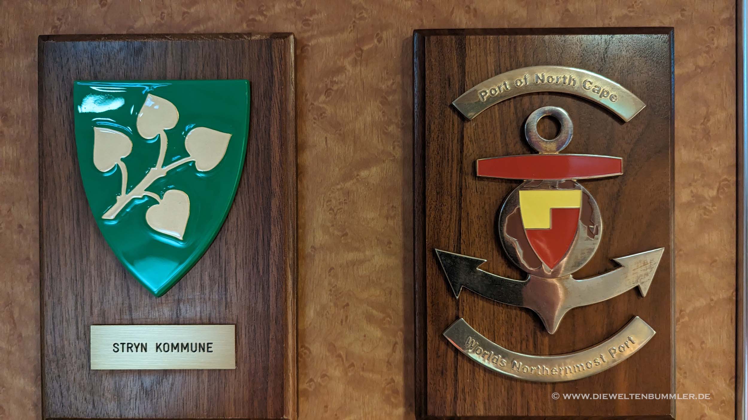 Klassische Wappen an Bord Klassische Wappen an Bord