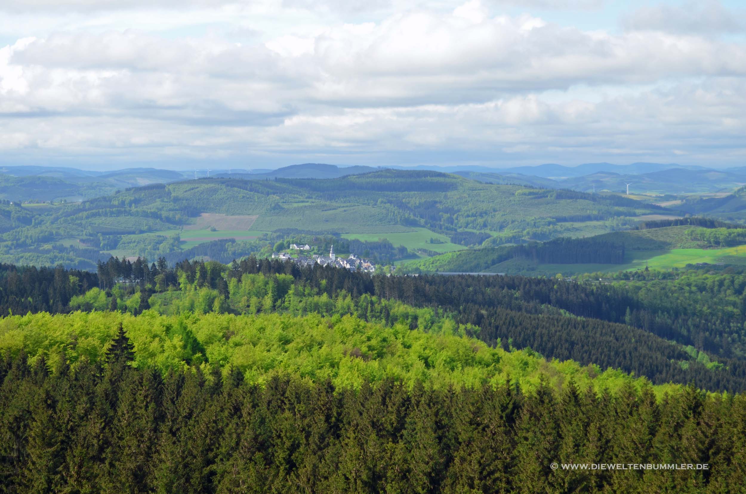 Ausblick über das Sauerland