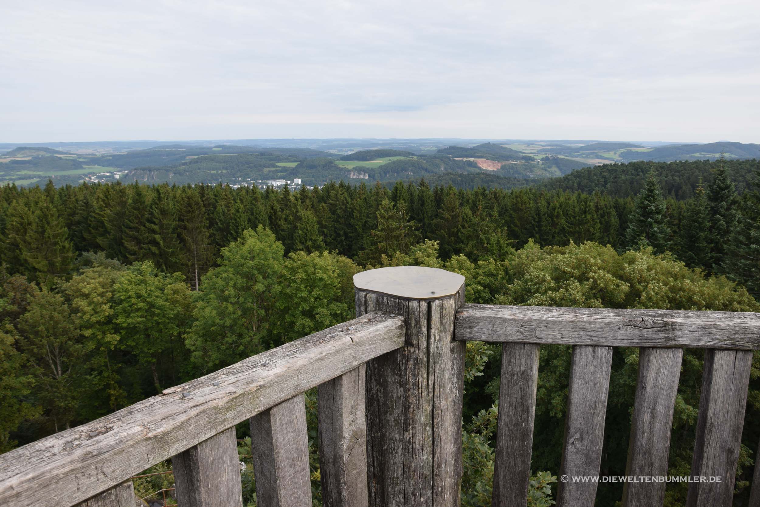 Ausblick vom Aussichtsturm