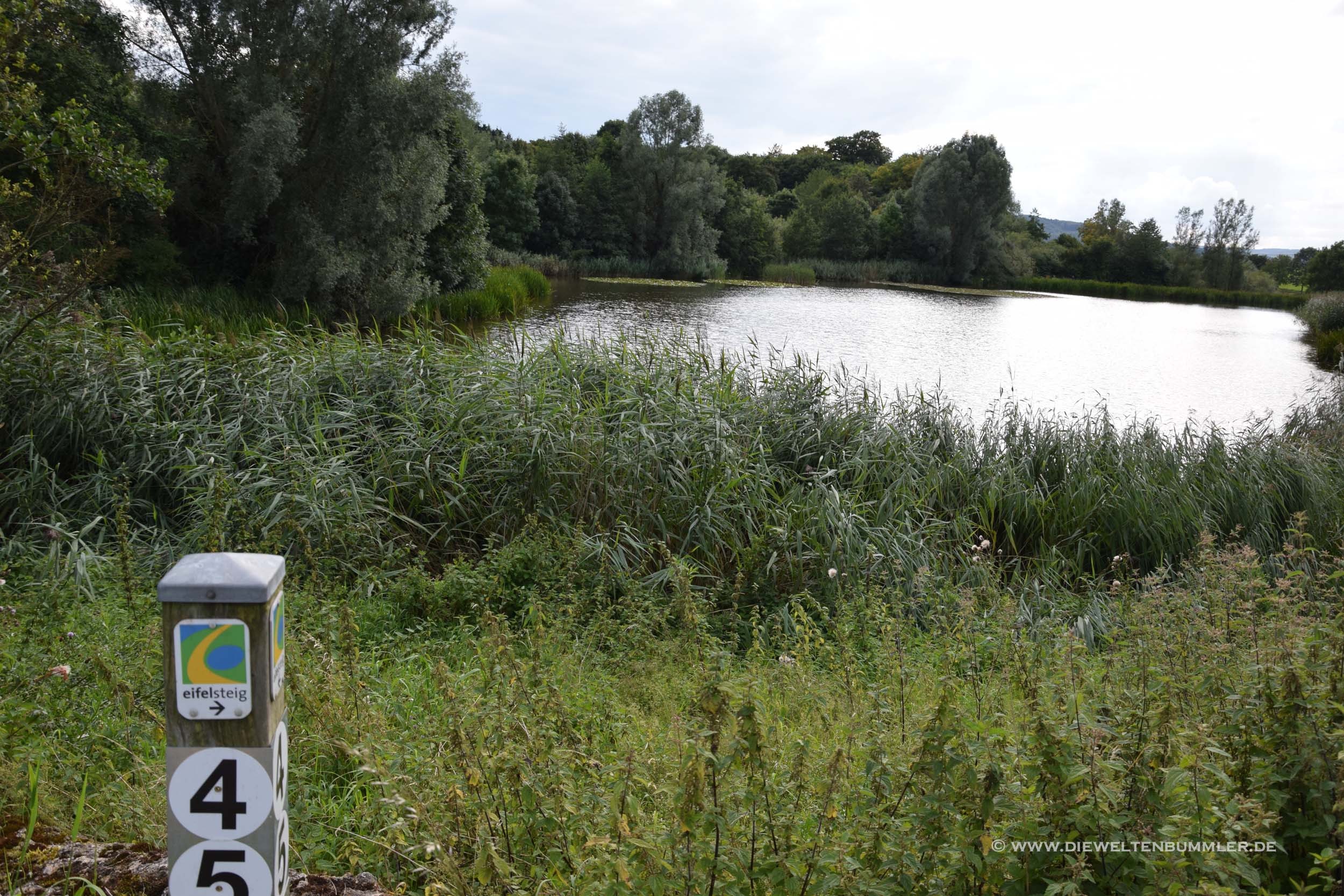 Ausschilderung vom Eifelsteig Ausschilderung vom Eifelsteig