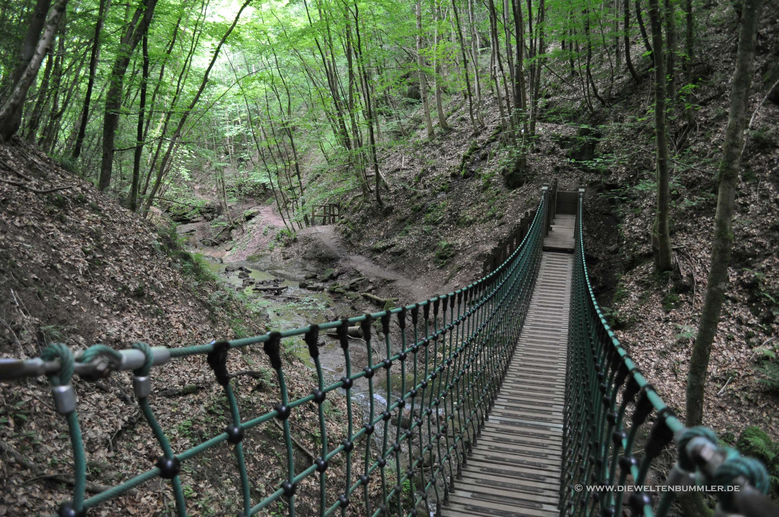 Hängebrücke am Eifelsteig