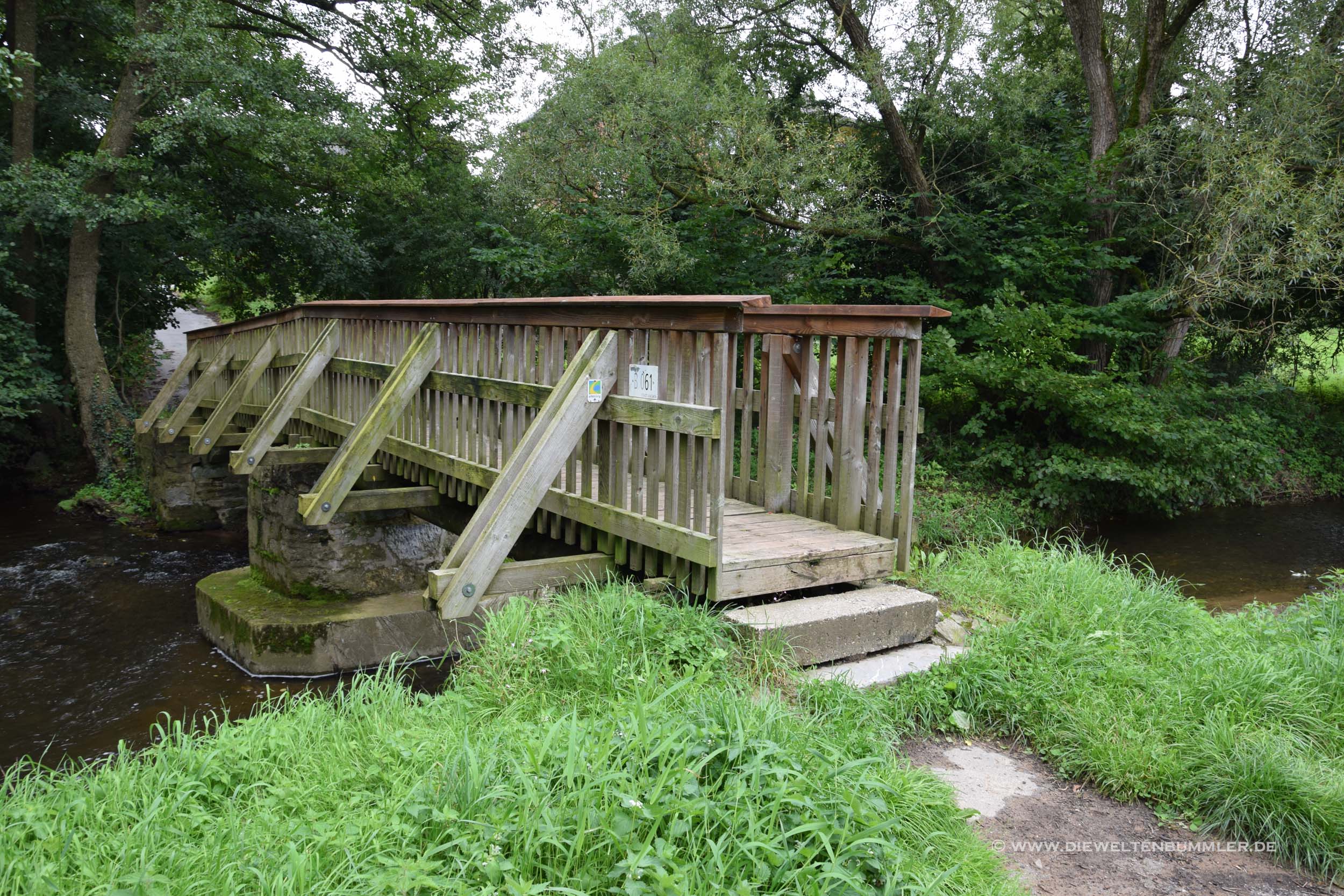 Holzbrücke Holzbrücke