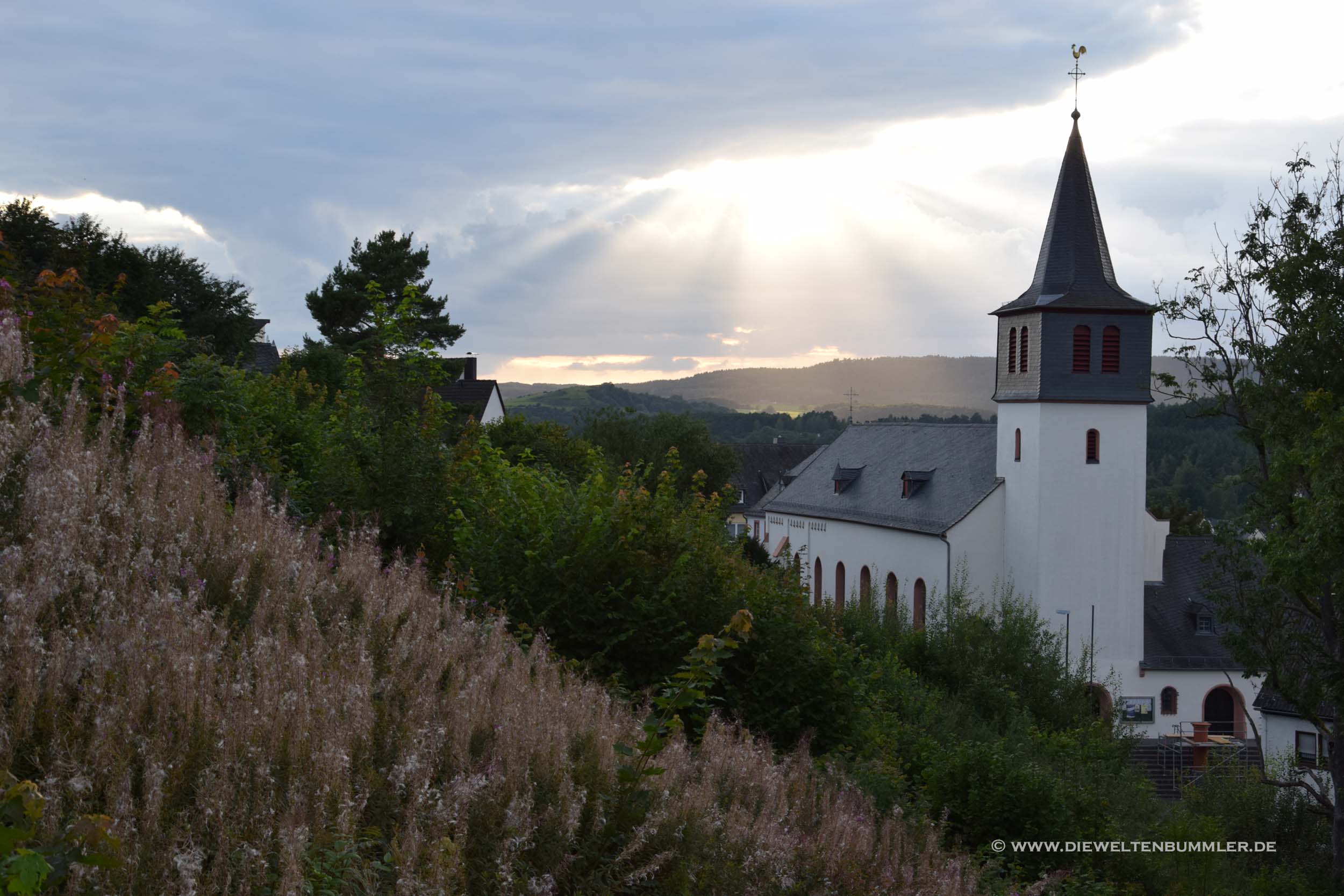 Kirche am Abend Kirche am Abend