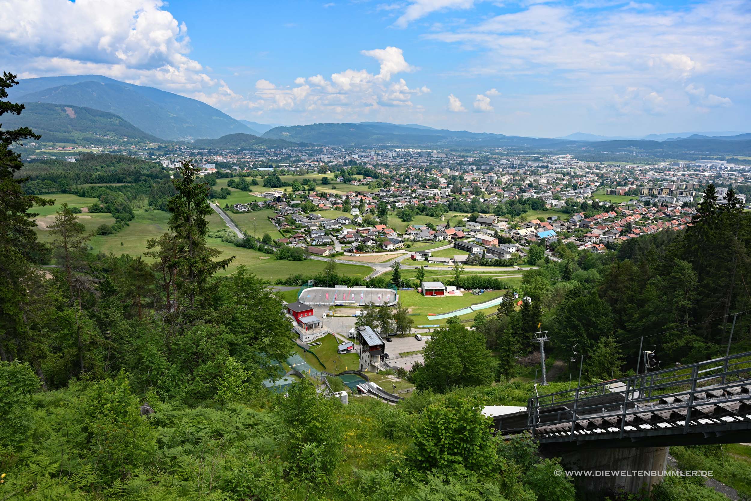 Blick über Villach