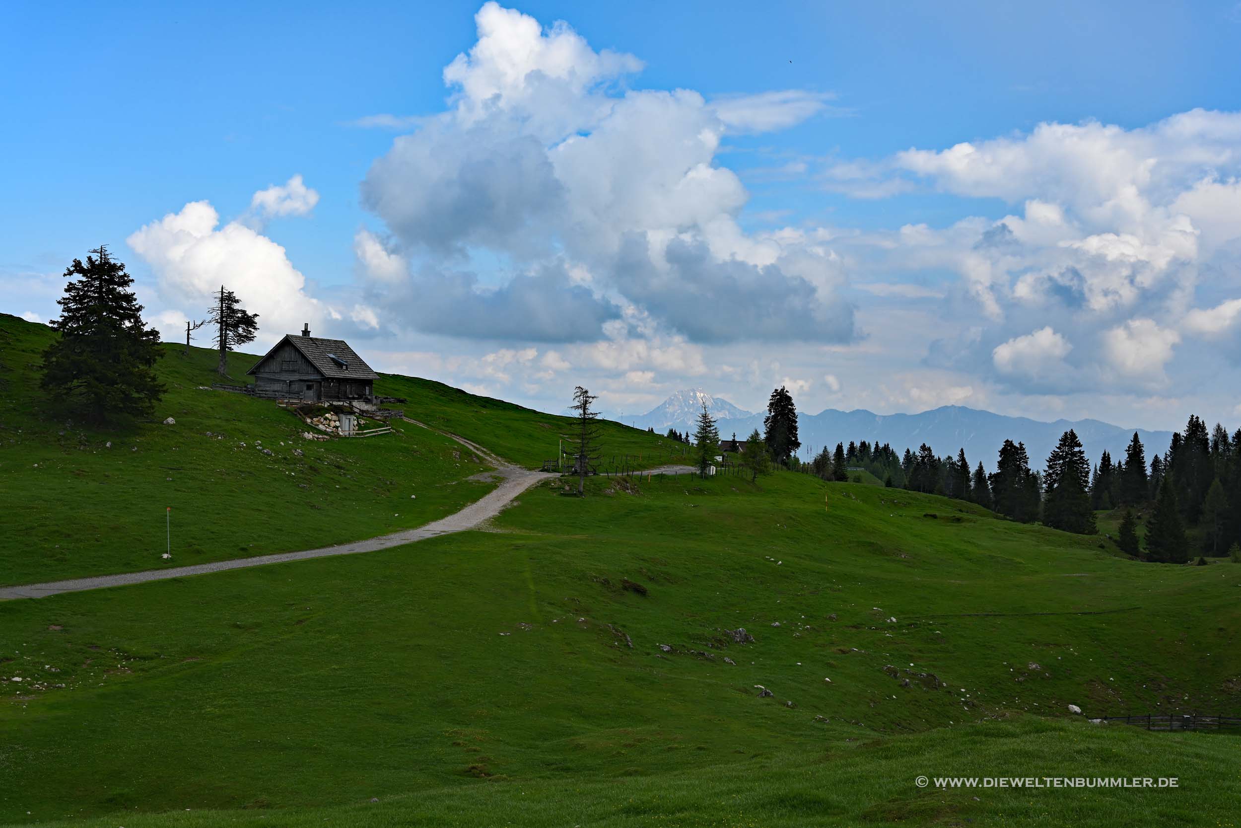 Landschaft im Naturpark Dobratsch