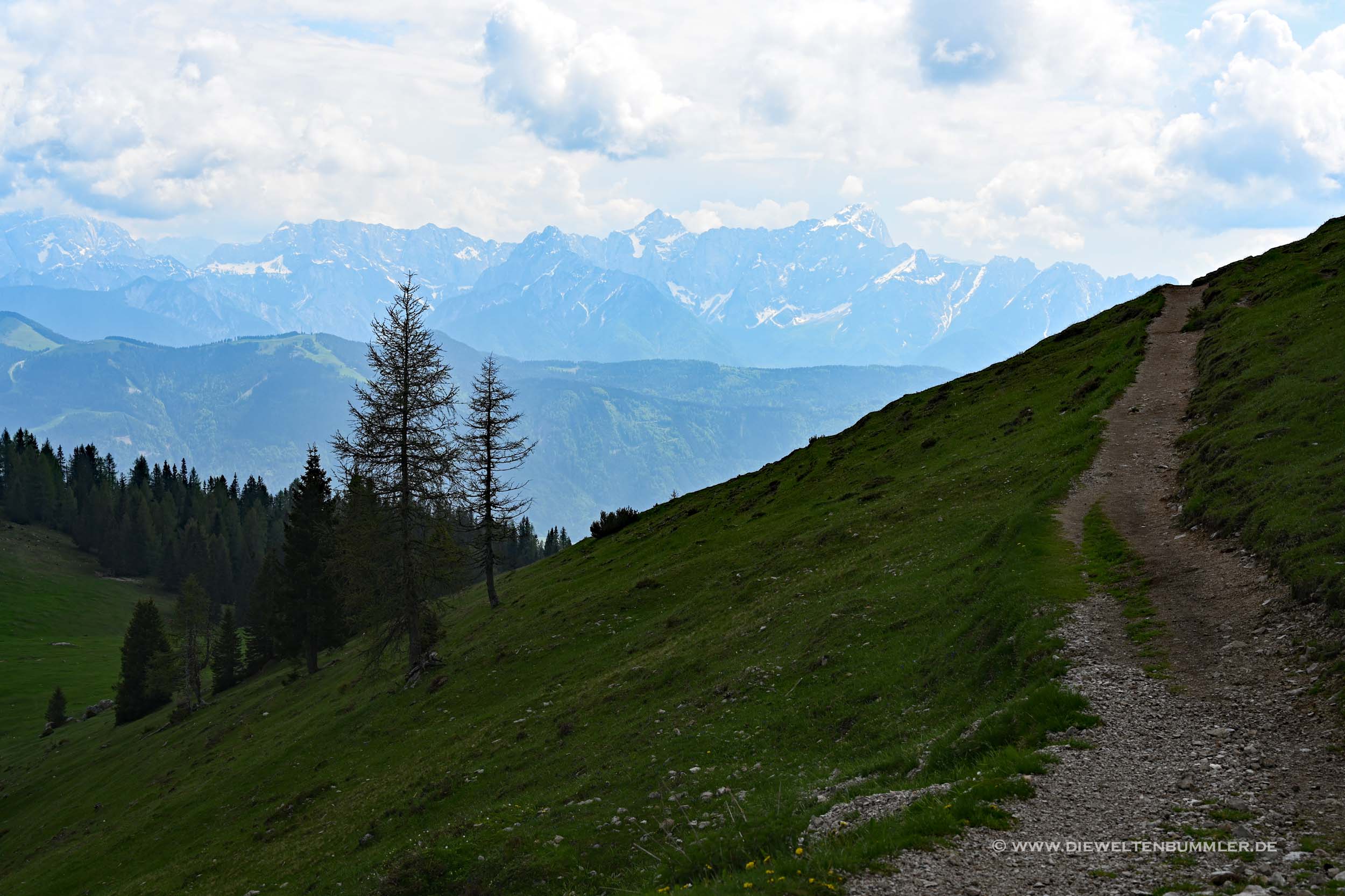 Wanderweg zum Dobratsch