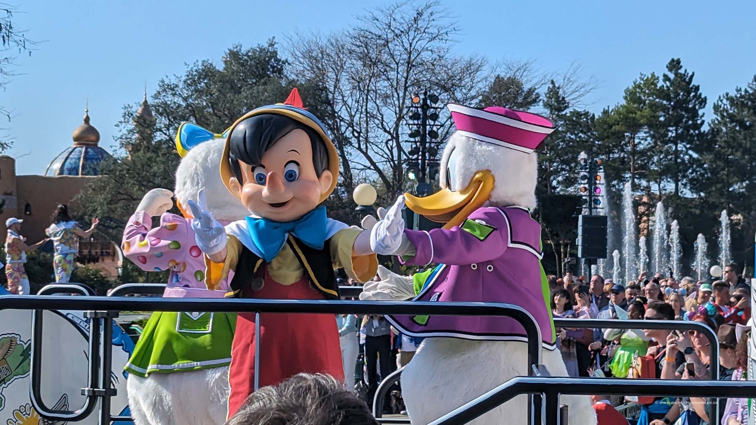Pinocchio und Donald