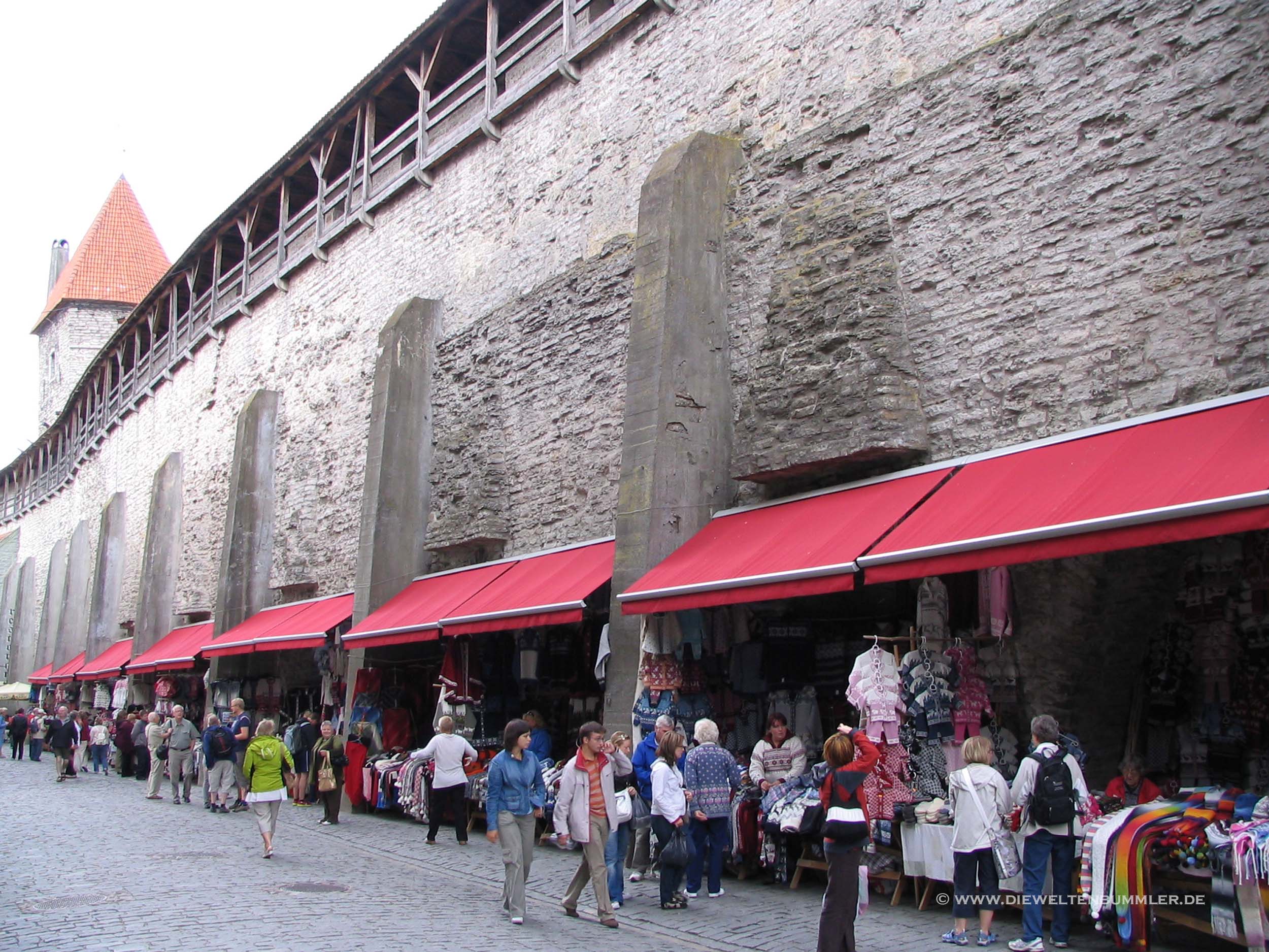Stadtmauer in Tallinn Stadtmauer in Tallinn