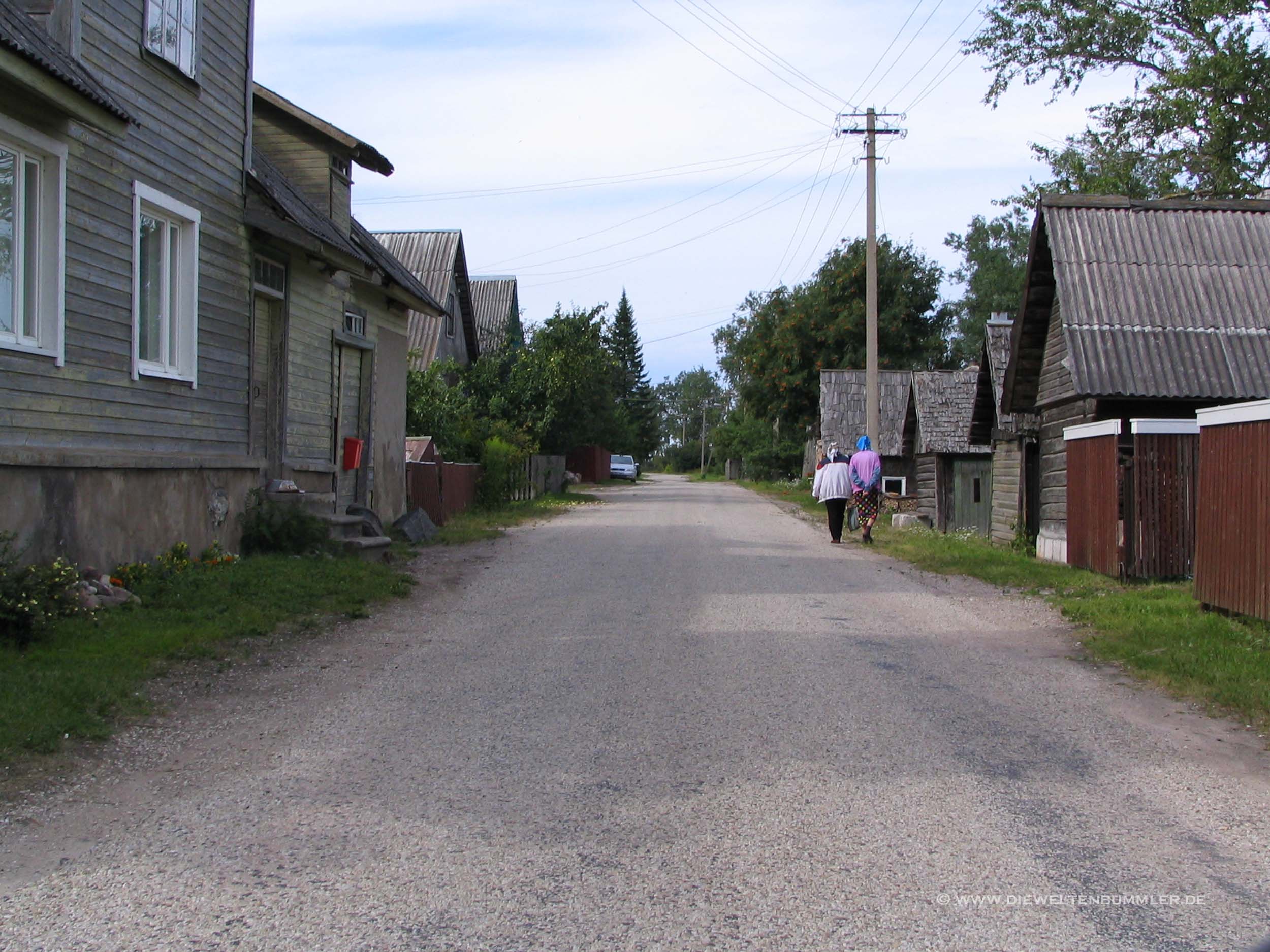 Straße in Estland Straße in Estland
