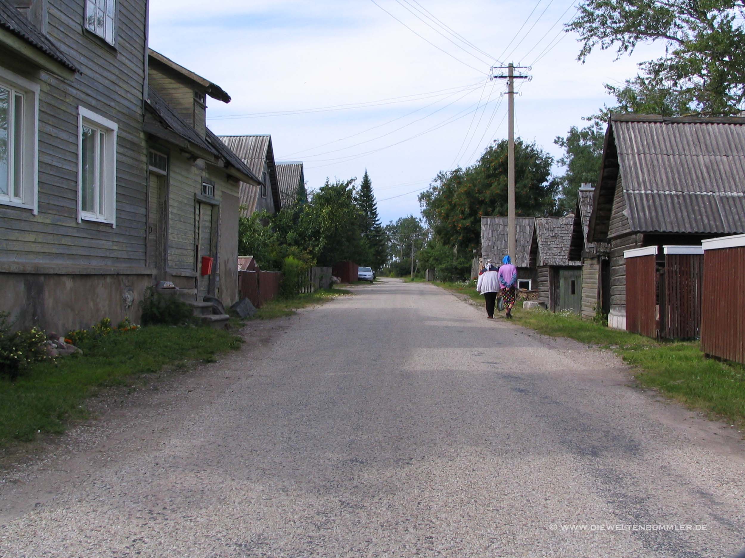 Straße in Estland