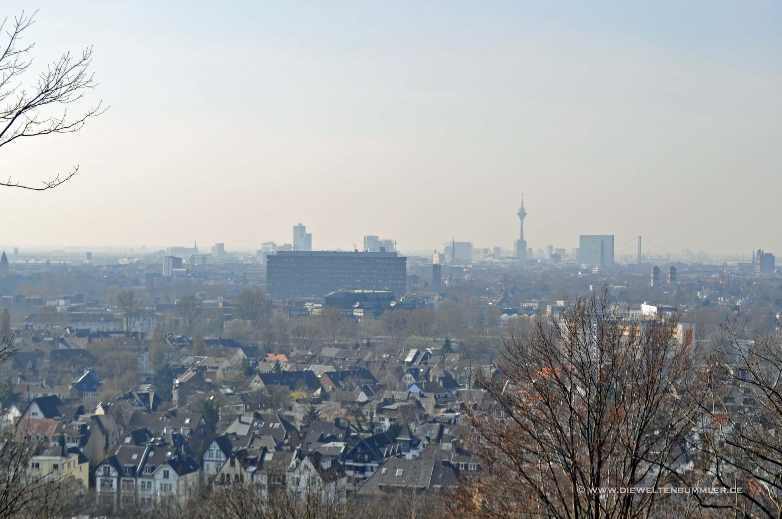 Ausblick über Düsseldorf