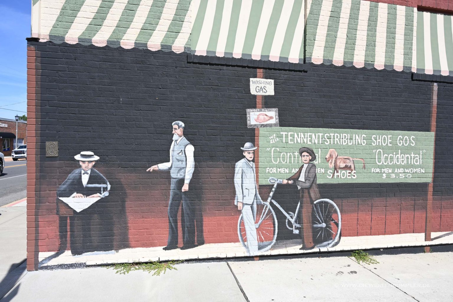 Eines von vielen Murals