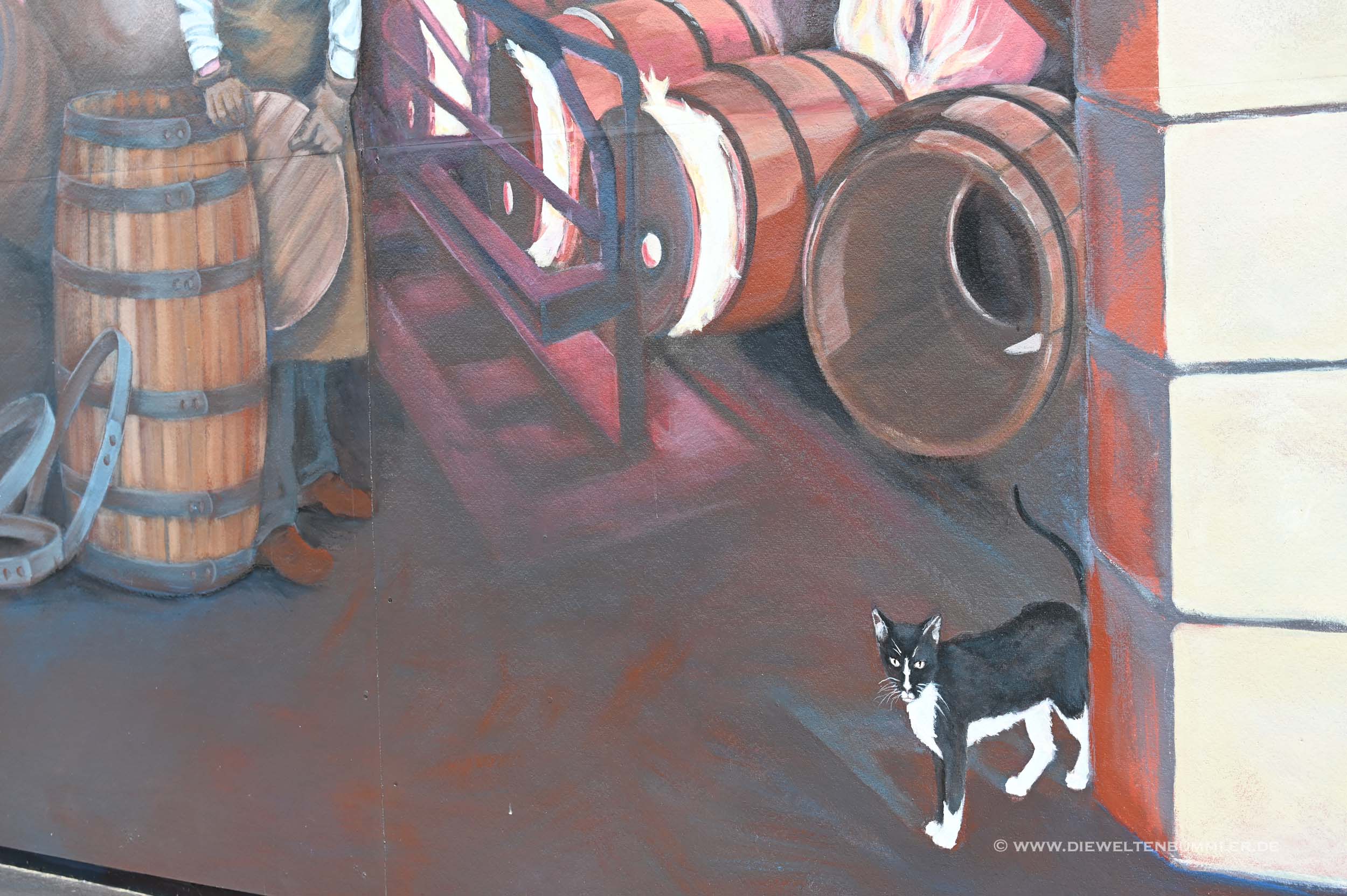 Katze im Mural