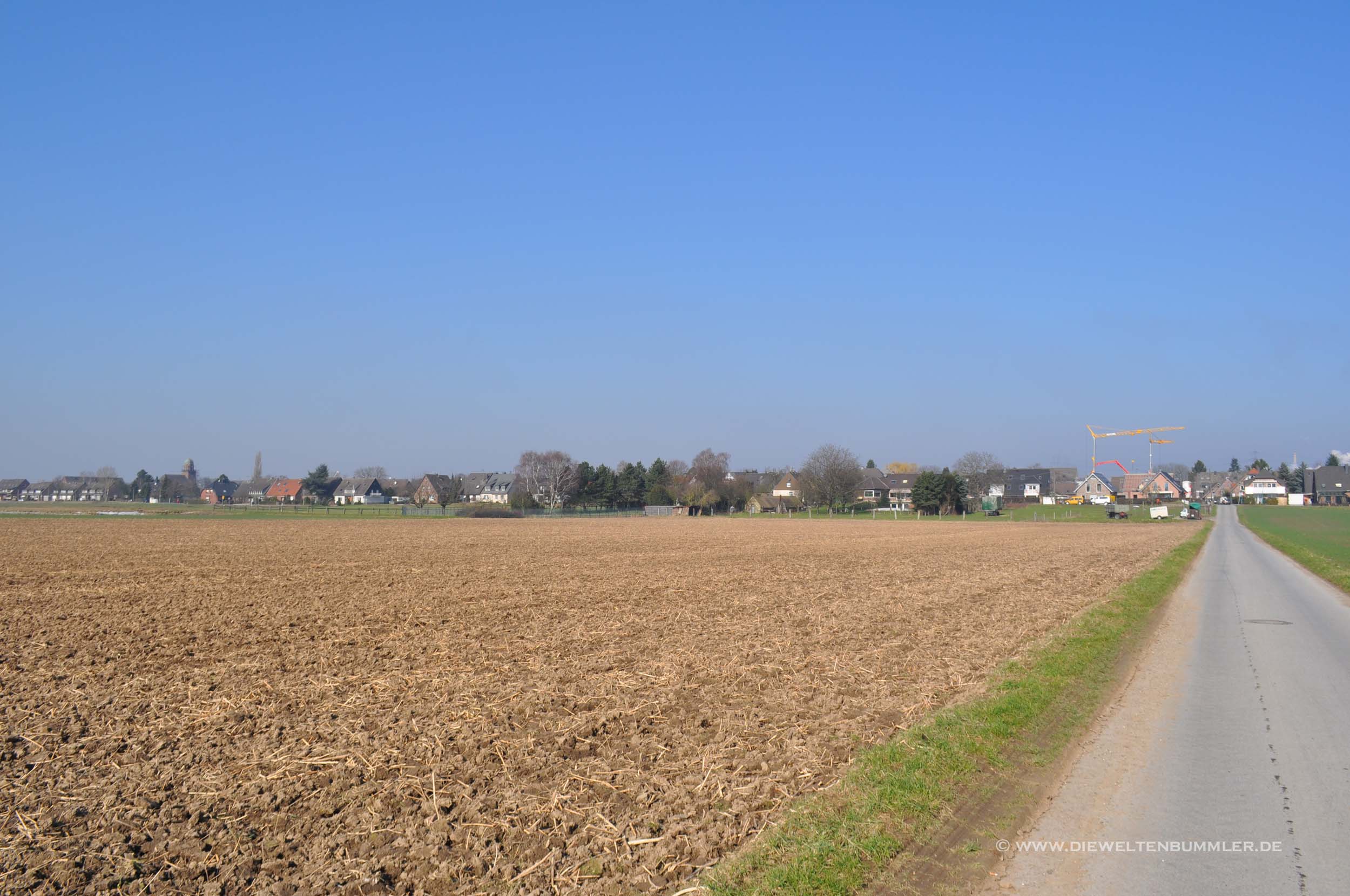 Landschaft bei Düsseldorf