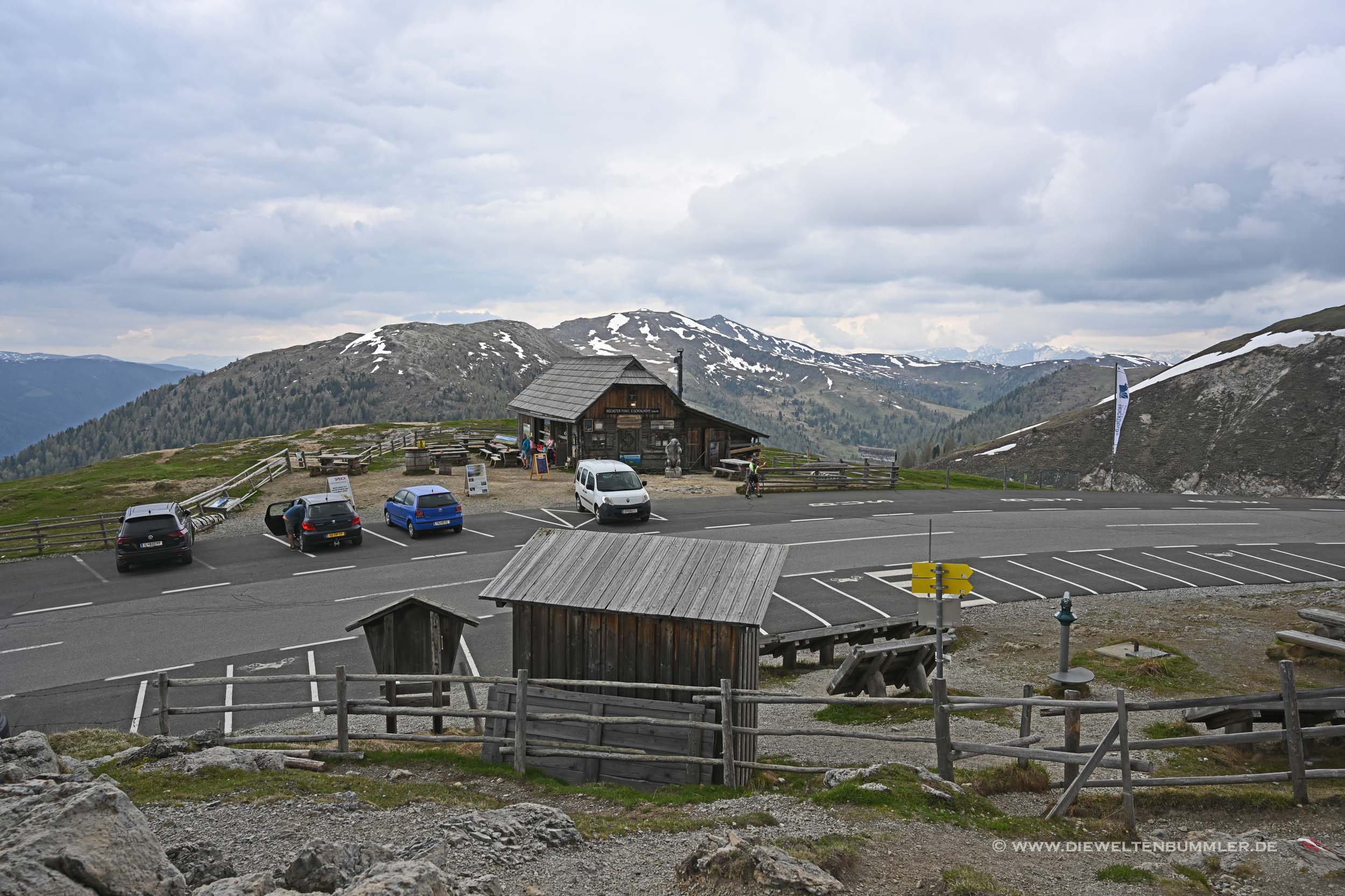 Parkplatz an der Eisentalhöhe