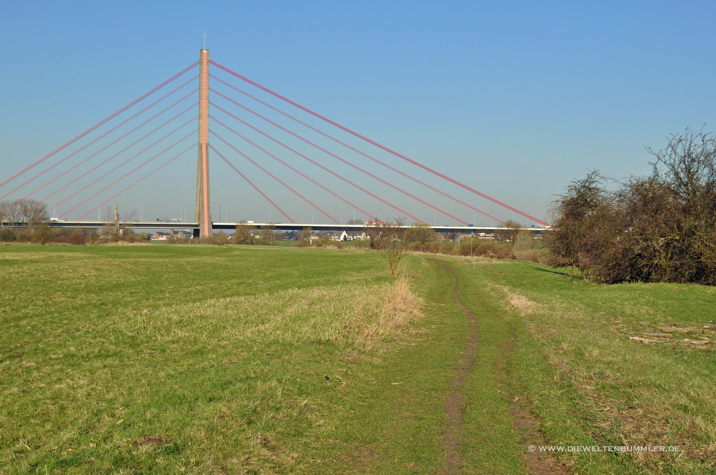 Rheinbrücke bei Uedesheim